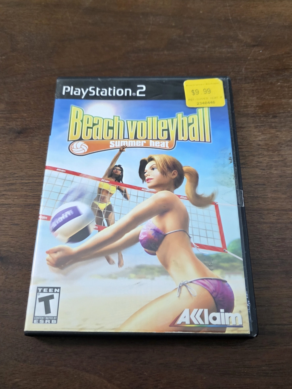 Sony PS2 beach volleyball Summer Heat game